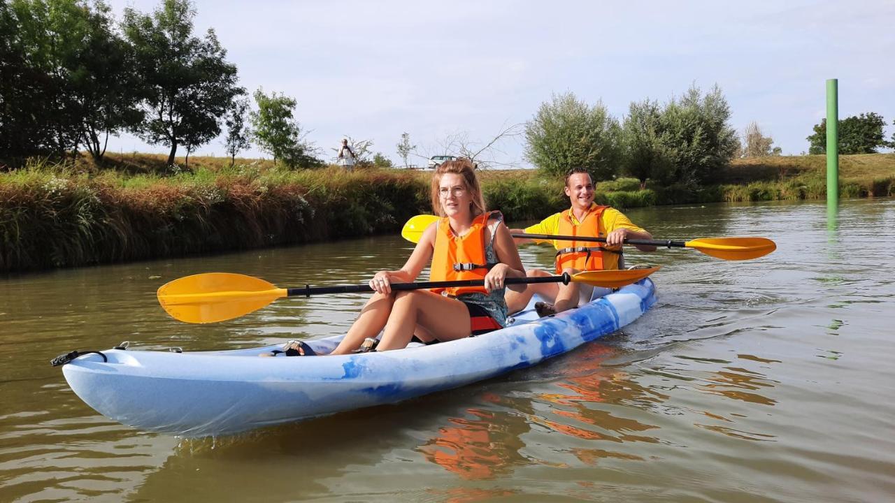 Camping Aux Rives Du Soleil Pont-de-Vaux Eksteriør bilde